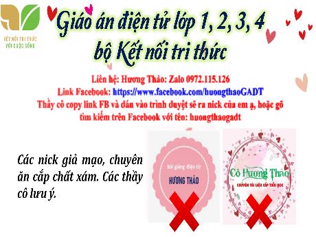 Bài giảng Đạo đức 4 Sách Kết nối tri thức - Bài: Thực hành kĩ năng giữa học kì I - Trịnh Thị Quyên