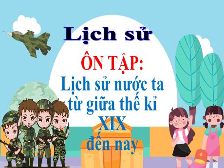 Bài giảng Lịch sử 5 - Bài 29: Ôn tập Lịch sử nước ta giữa thế kỉ XIX đến nay - Đặng Thái Lê Na