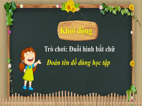 Bài giảng Tiếng Việt 3 - Bài 8: Mở rộng vốn từ về nhà trường. Câu hỏi - Phan Thái Châu Anh