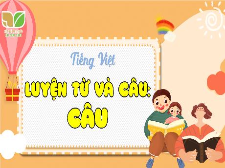Bài giảng Tiếng Việt 4 (Luyện từ và câu) Sách Kết nối tri thức - Bài: Câu - Đậu Thị Hương