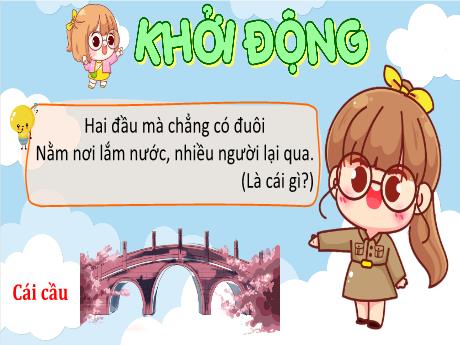 Bài giảng Tiếng Việt 4 (Tập đọc) - Bài: Cái cầu - Đậu Thị Hương