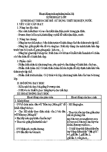 Kế hoạch bài dạy Lớp 3 - Tuần 21 - Năm học 2023-2024 - Phan Thị Thảo
