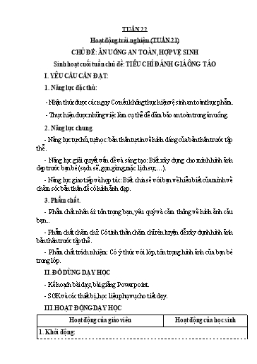 Kế hoạch bài dạy Lớp 3 - Tuần 22 - Năm học 2023-2024 - Phan Thị Thảo