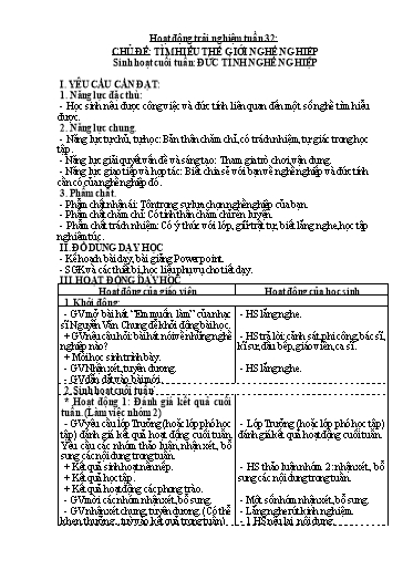 Kế hoạch bài dạy Lớp 3 - Tuần 33 - Năm học 2023-2024 - Phan Thị Thảo