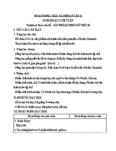 Kế hoạch bài dạy Lớp 3 - Tuần 4 - Năm học 2022-2023 - Phan Thái Châu Anh