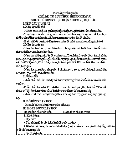 Kế hoạch bài dạy Lớp 4 - Tuần 14 - Năm học 2024-2025 - Lương Phương Trang