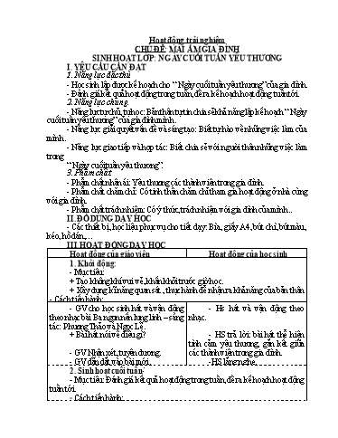 Kế hoạch bài dạy Lớp 4 - Tuần 18 - Năm học 2024-2025 - Phan Thị Thảo