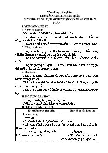 Kế hoạch bài dạy Lớp 4 - Tuần 2 - Năm học 2024-2025 - Trịnh Thị Quyên