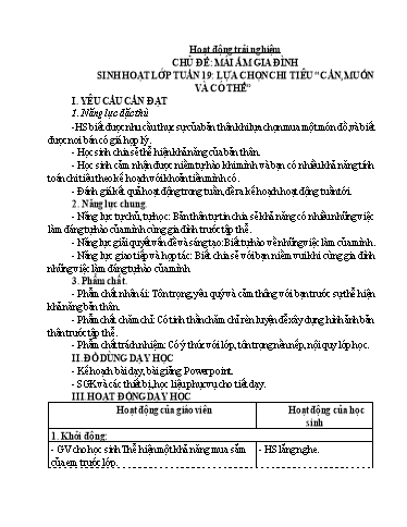 Kế hoạch bài dạy Lớp 4 - Tuần 20 - Năm học 2024-2025 - Đặng Thái Lê Na