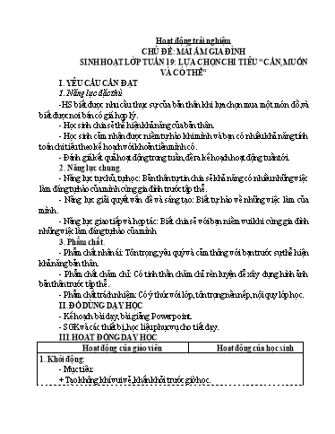 Kế hoạch bài dạy Lớp 4 - Tuần 20 - Năm học 2024-2025 - Lương Phương Trang
