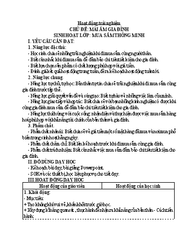 Kế hoạch bài dạy Lớp 4 - Tuần 21 - Năm học 2023-2024 - Đậu Thị Hương
