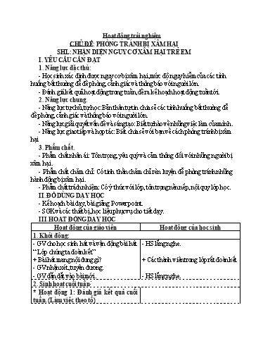 Kế hoạch bài dạy Lớp 4 - Tuần 22 - Năm học 2023-2024 - Đặng Thái Lê Na