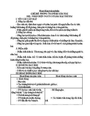 Kế hoạch bài dạy Lớp 4 - Tuần 22 - Năm học 2023-2024 - Trịnh Thị Quyên