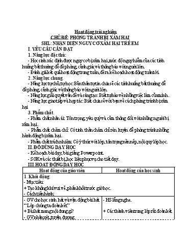 Kế hoạch bài dạy Lớp 4 - Tuần 22 - Năm học 2024-2025 - Lương Phương Trang