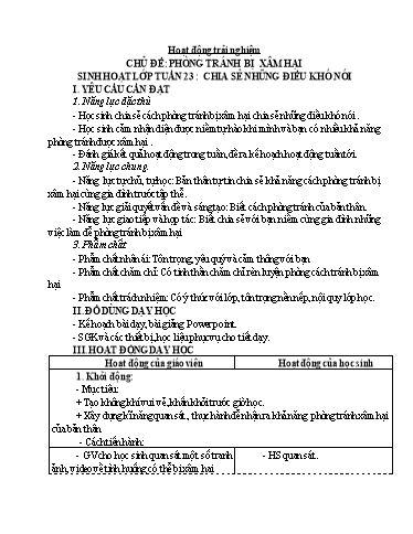 Kế hoạch bài dạy Lớp 4 - Tuần 24 - Năm học 2024-2025 - Phan Thị Thảo
