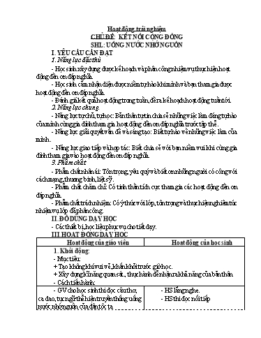 Kế hoạch bài dạy Lớp 4 - Tuần 27 - Năm học 2024-2025 - Trịnh Thị Quyên