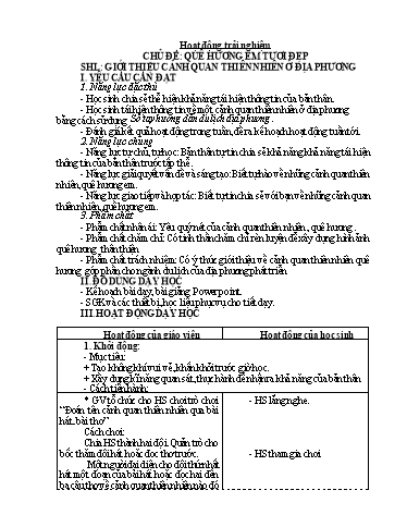 Kế hoạch bài dạy Lớp 4 - Tuần 30 - Năm học 2023-2024 - Trịnh Thị Quyên