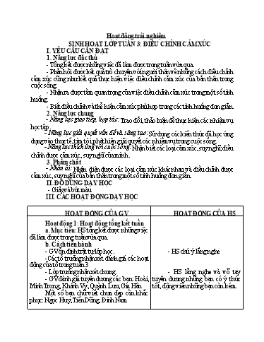 Kế hoạch bài dạy Lớp 4 - Tuần 4 - Năm học 2023-2024 - Đậu Thị Hương