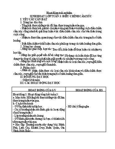 Kế hoạch bài dạy Lớp 4 - Tuần 4 - Năm học 2024-2025 - Phan Thái Châu Anh