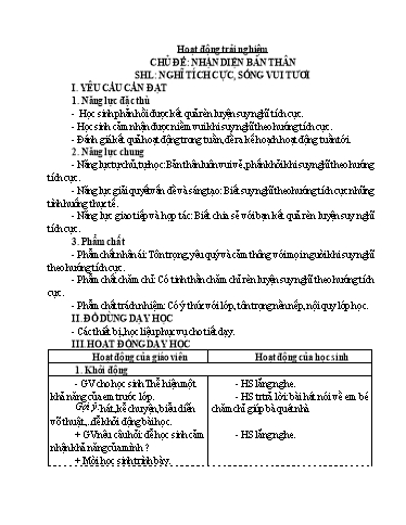 Kế hoạch bài dạy Lớp 4 - Tuần 5 - Năm học 2024-2025 - Trịnh Thị Quyên
