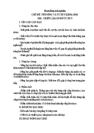 Kế hoạch bài dạy Lớp 4 - Tuần 8 - Năm học 2023-2024 - Trịnh Thị Quyên