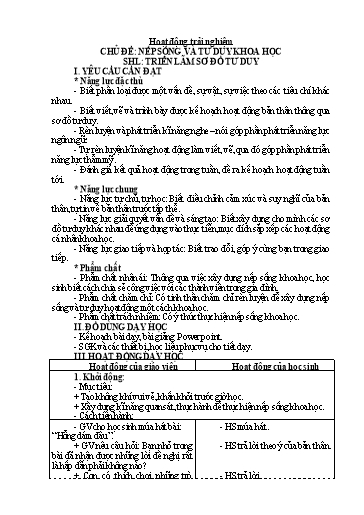Kế hoạch bài dạy Lớp 4 - Tuần 8 - Năm học 2024-2025 - Phan Thị Thảo